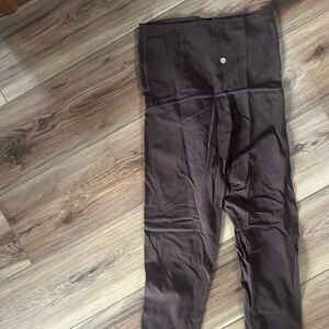 CRZ maternity yoga size small High-Waist Brown Leggings